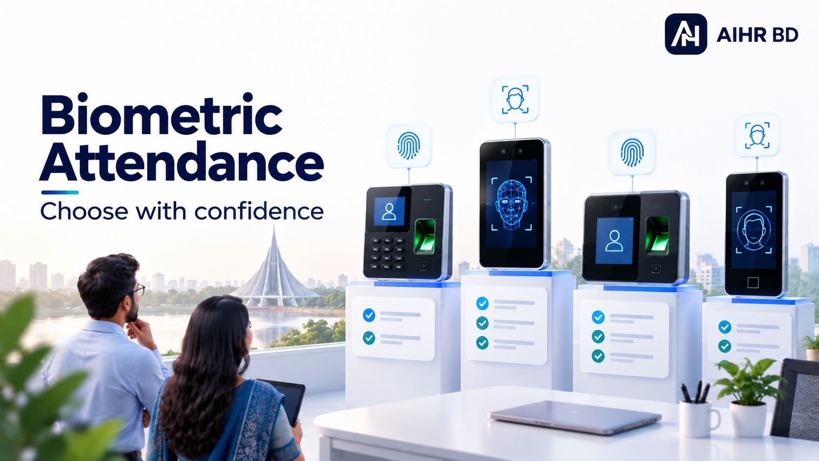 Cover image for: Biometric Attendance Bangladesh 2026: ZKTeco vs Hikvision vs Dahua vs Tipsoi