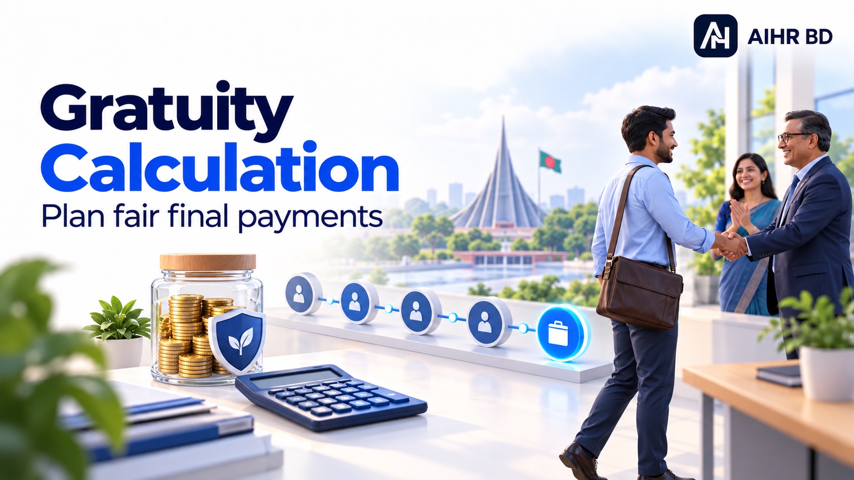 Cover image for Gratuity Calculation in Bangladesh (2026): Rules, Formula & Examples