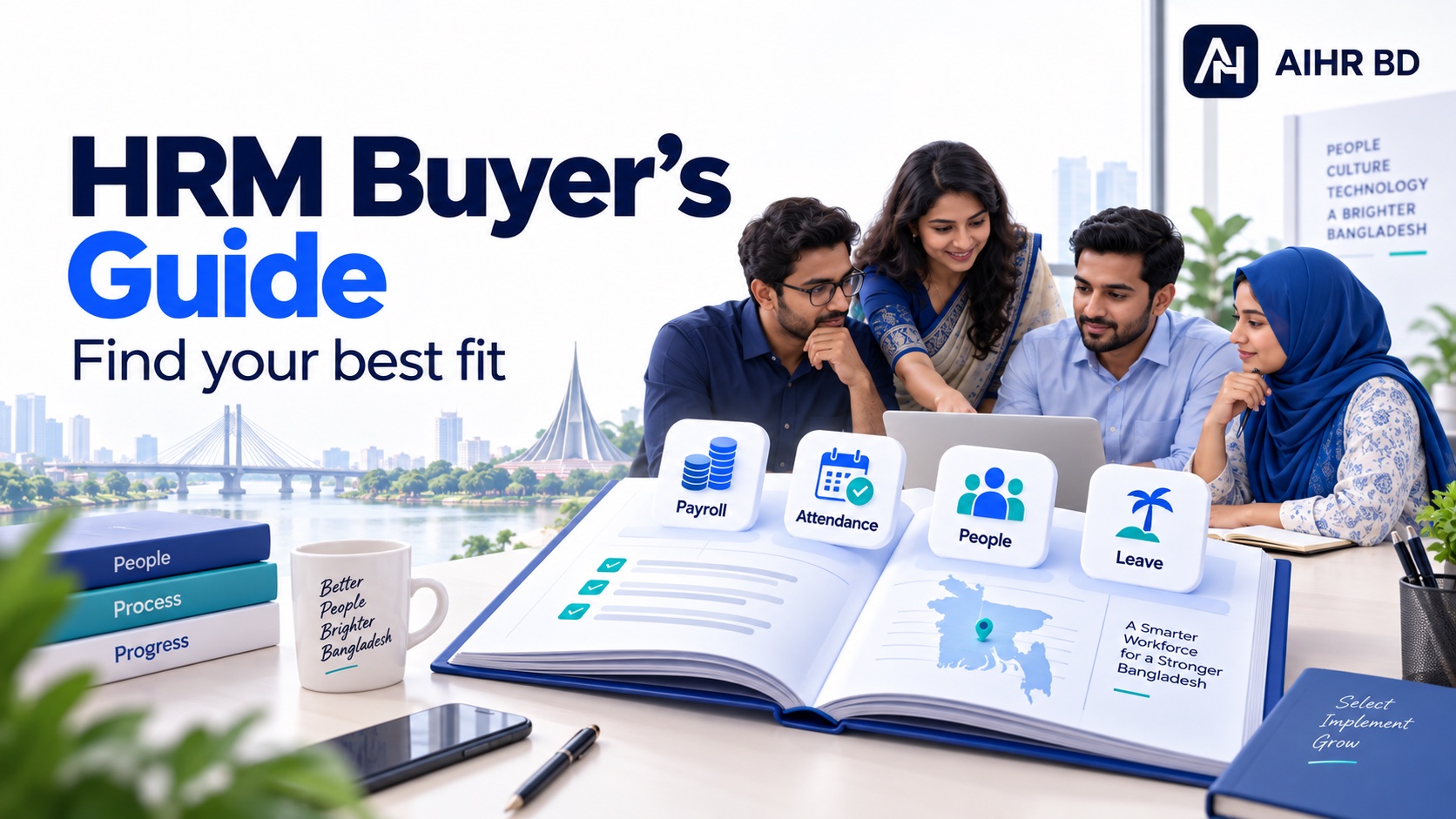 Cover image for HRM Software Buyer's Guide for Bangladesh (2026)