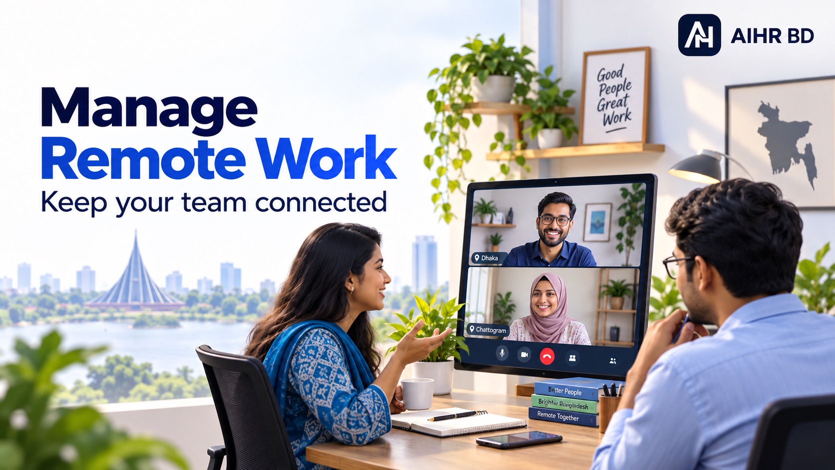 Cover image for Managing remote work in Bangladesh: Tools and best practices